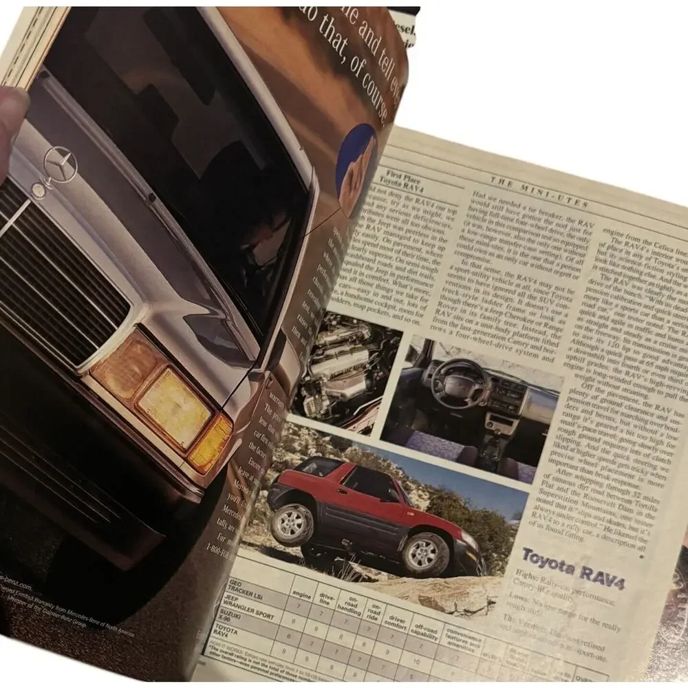 Car and Driver‎ Magazine VTG 1996 February May June July Corvette Cobra Lexus